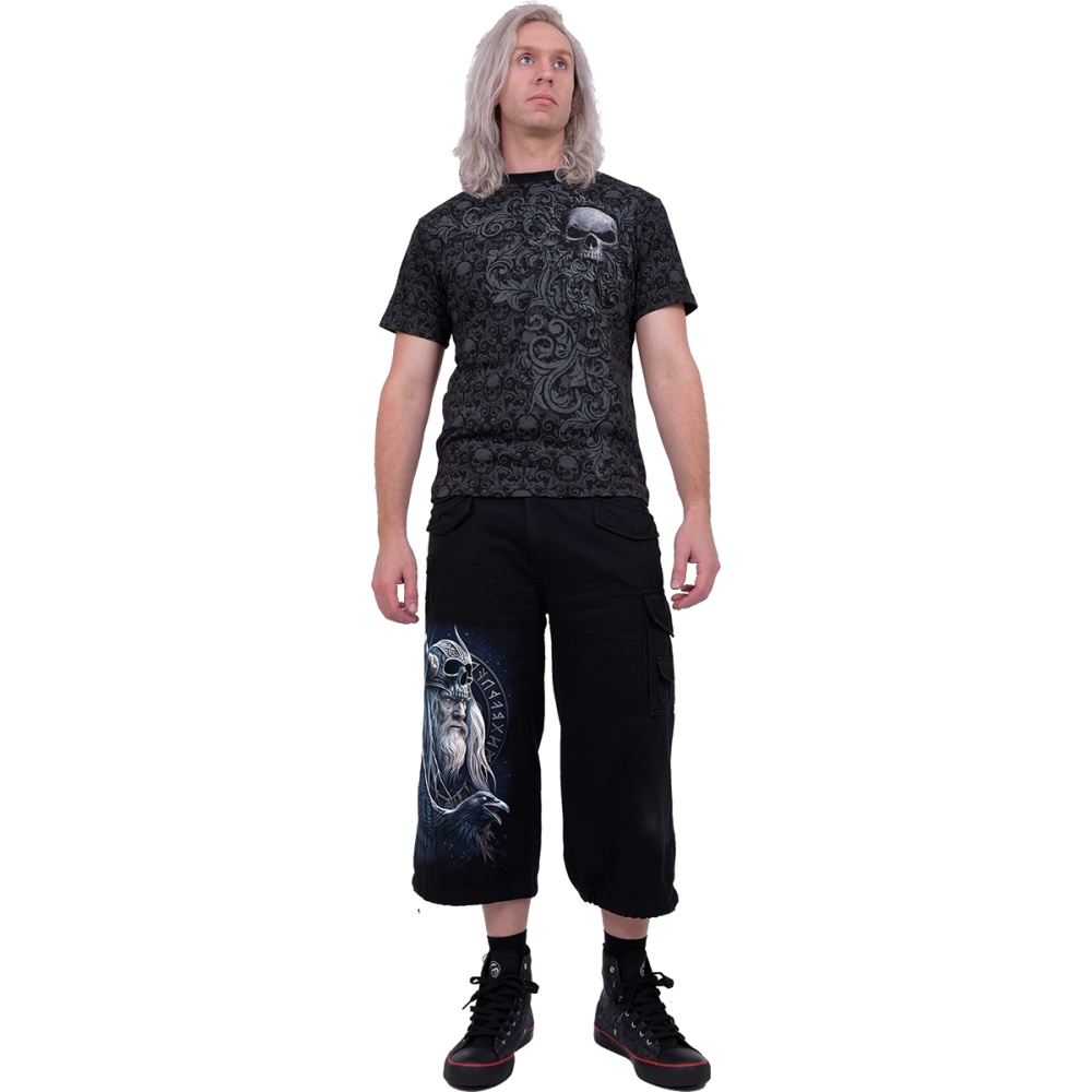 Spiral - Odin'S Warrior Cargo Shorts - Black